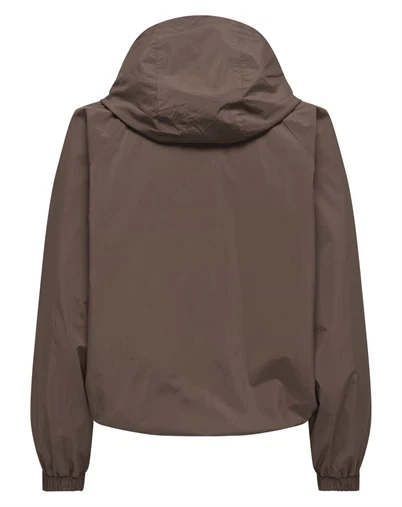 Only - ONLLara Piping Jakke - Chocolate Martini